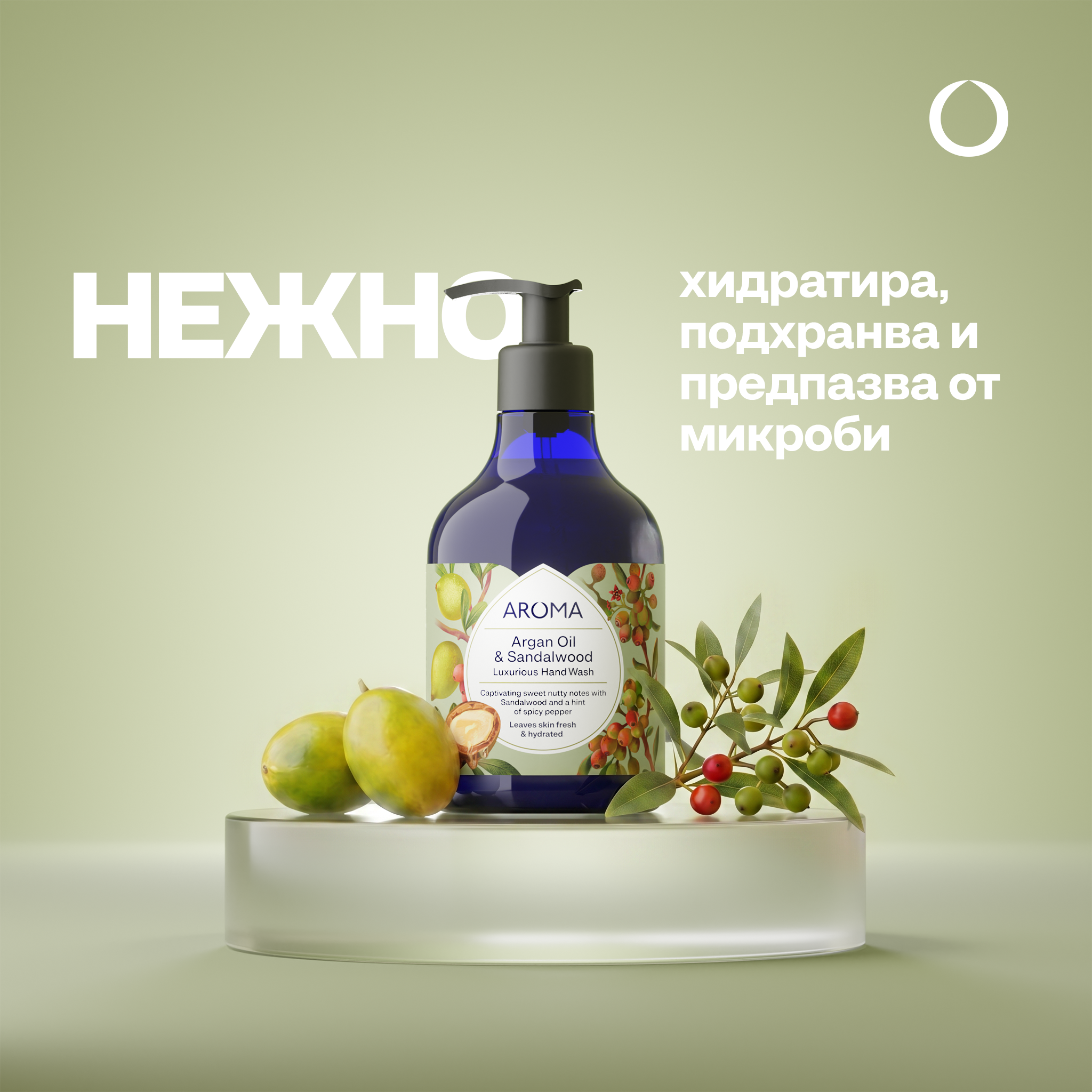 Argan & Sandalwood Luxorious Hand Wash