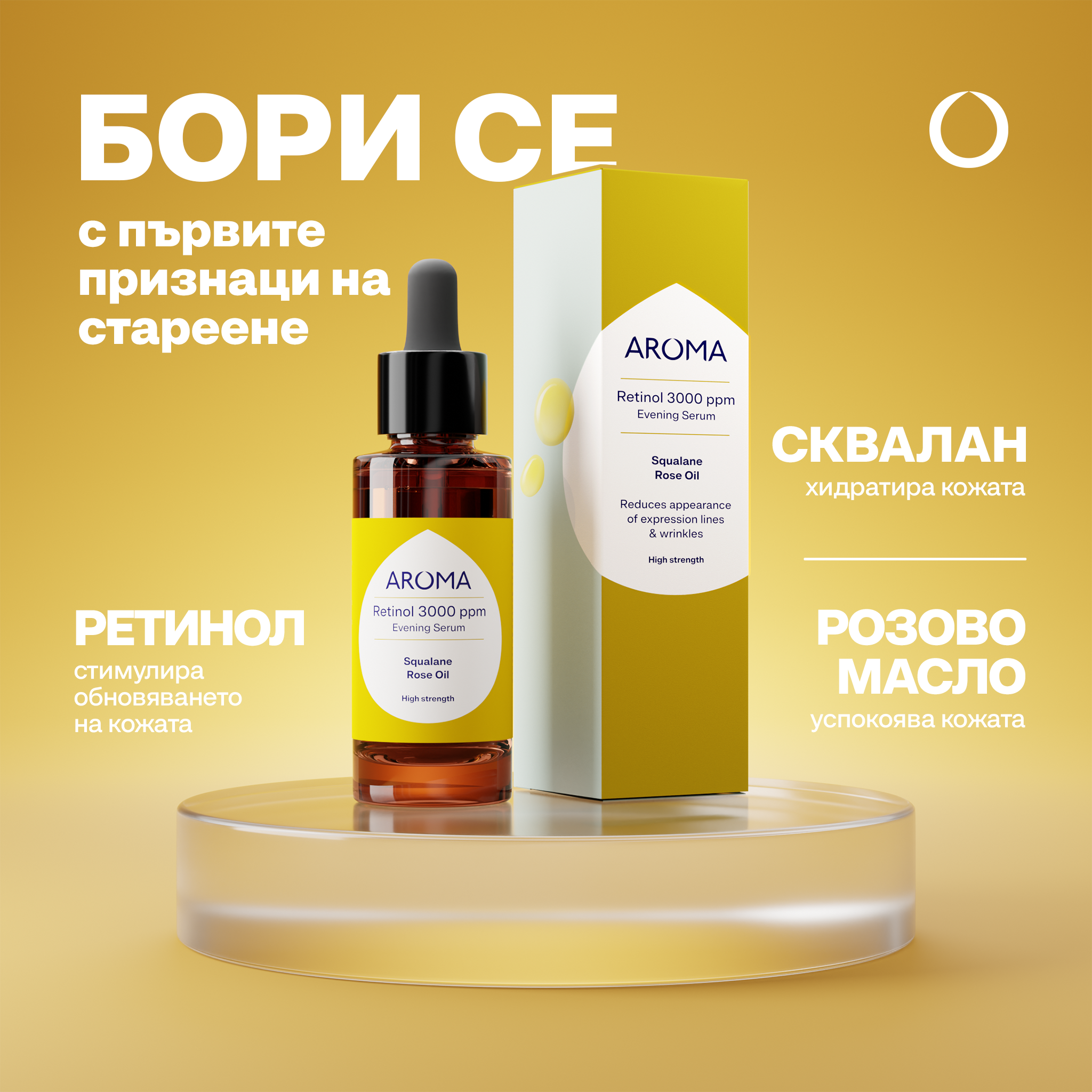Retinol 3000 ppm Evening Serum