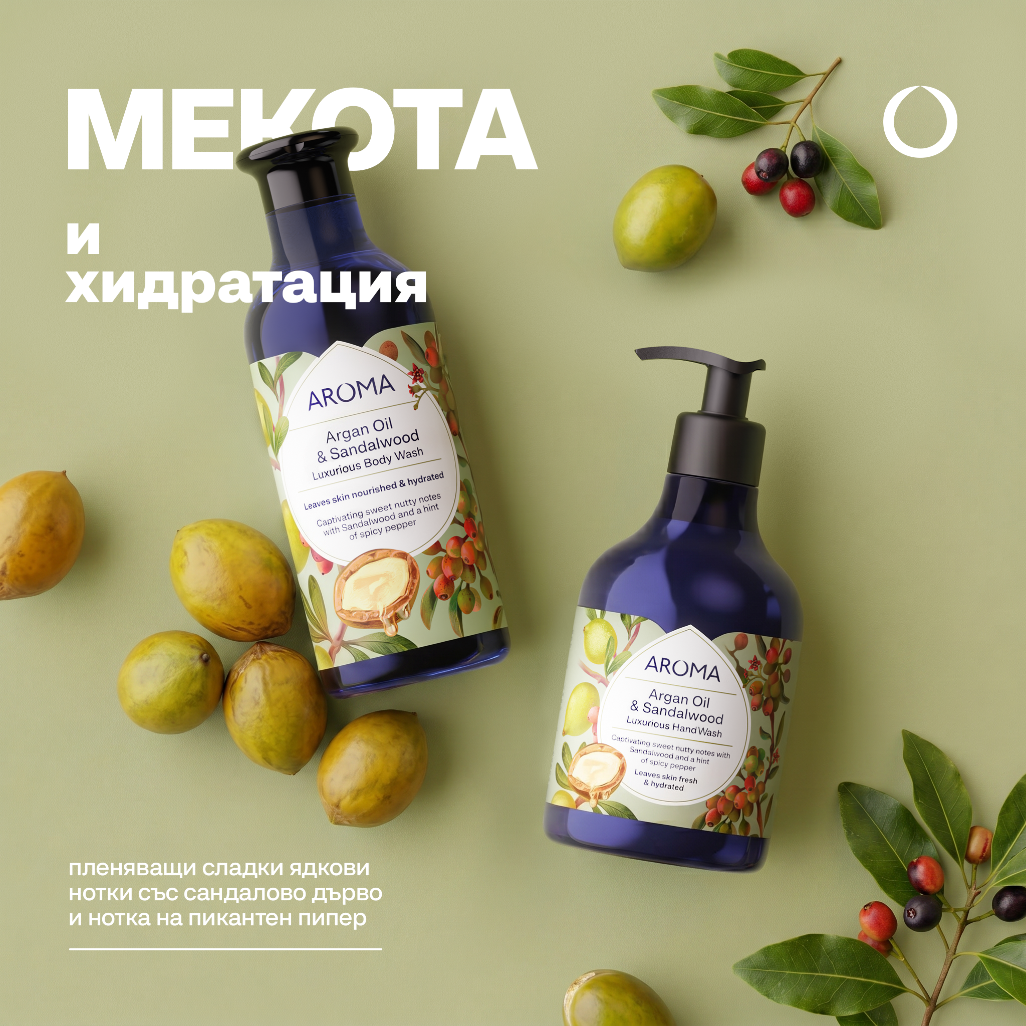 Argan & Sandalwood Luxorious Hand Wash