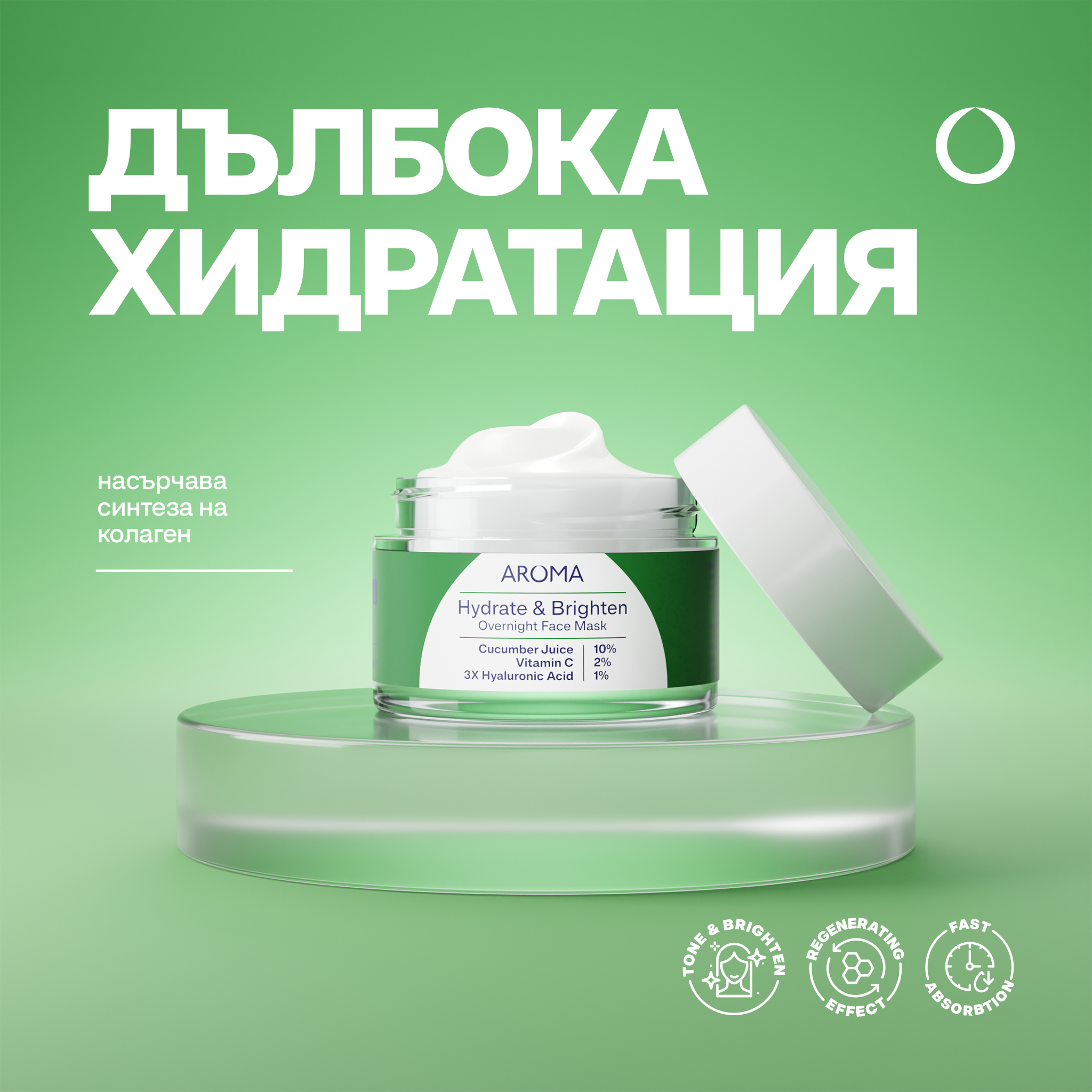 Hydrate & Brighten Overnight Mask