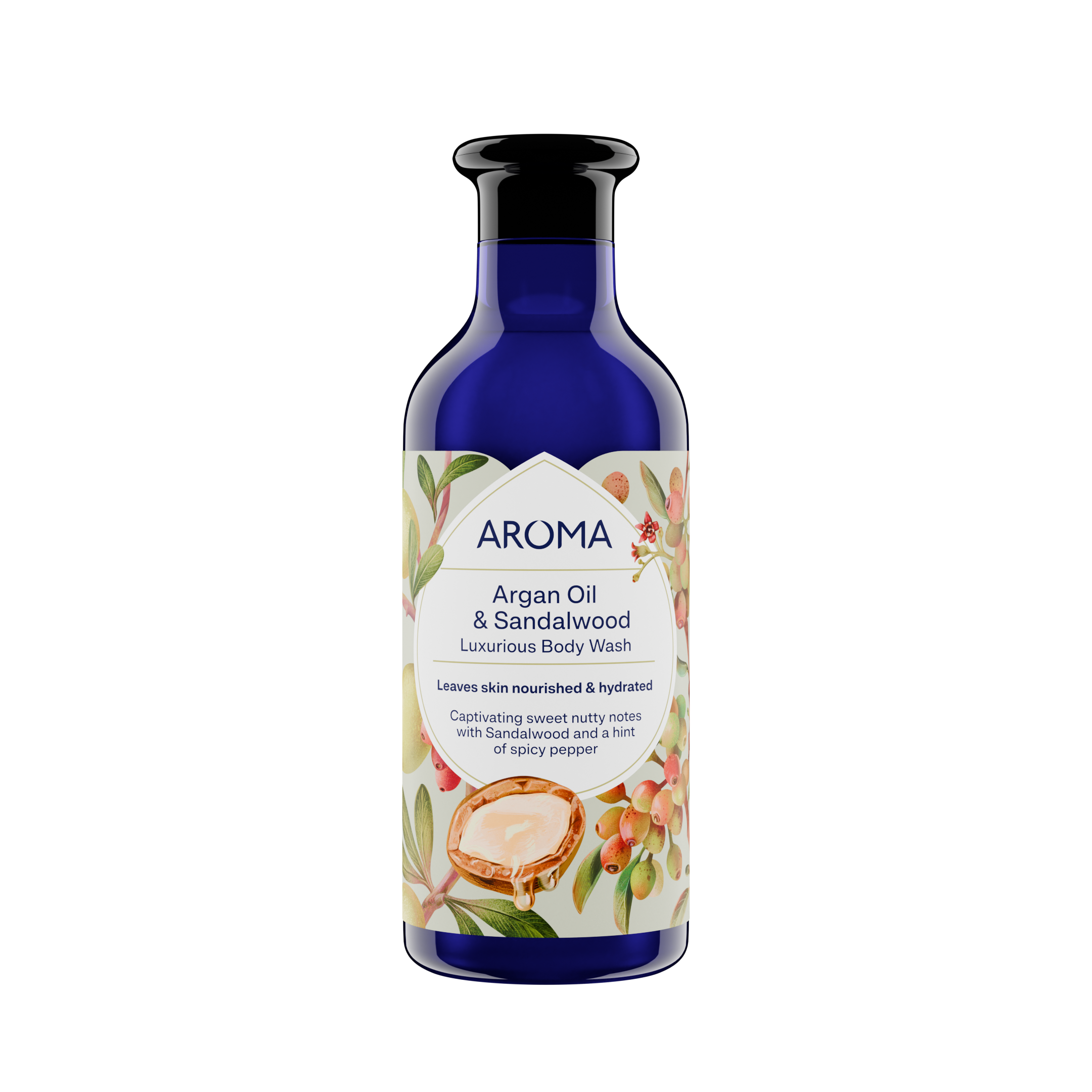 Argan & Sandalwood Rich foaming Body wash